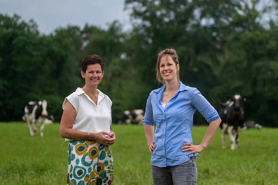 Paulien Hogenkamp en Didi Stoltenborg -agricoaches en trainers van Agritraining uit Twente